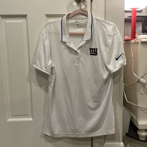 New York Giants official team issued women’s polo shirt Nike brand